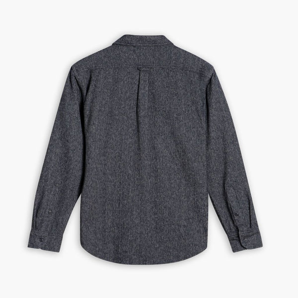 Summit Flannel Shirt | Blue Herringbone