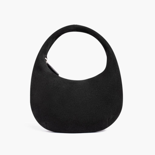 Mini Crescent | Schwarzes Wildleder 