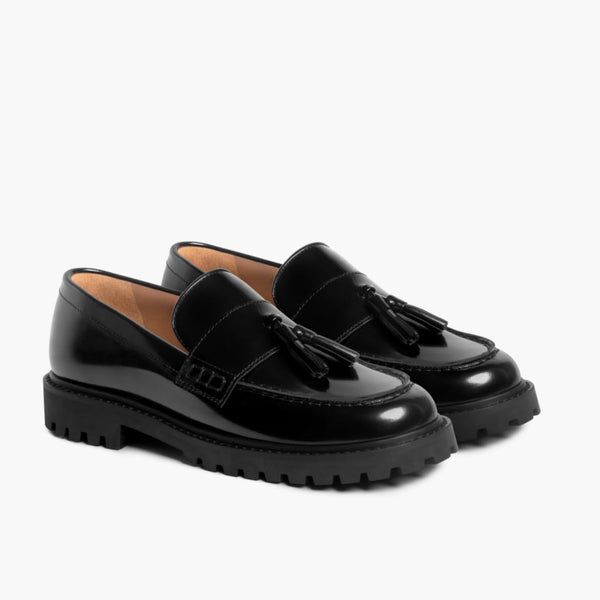 Tassel Penny | Schwarz 