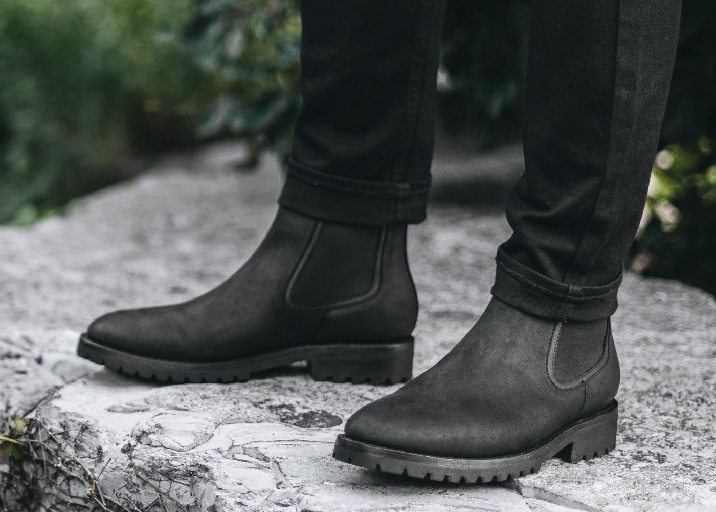 Legend Chelsea Boot für Herren aus mattschwarzem Leder von Thursday Boot Company