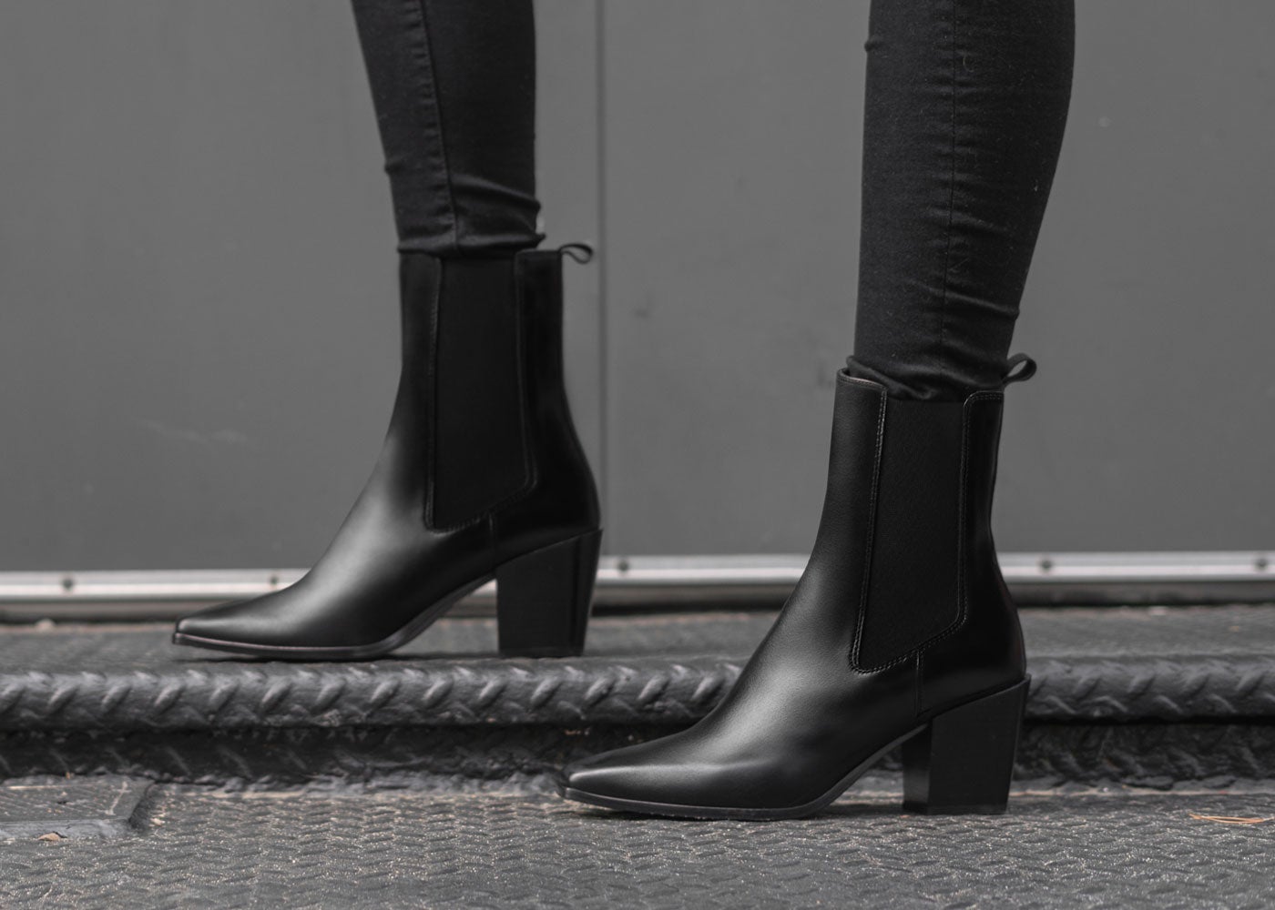 Best High Heel Boot: <a href="https://thursdayboots.mom/products/womens-knockout-chelsea-boot-black-matte">The Knockout</a>
