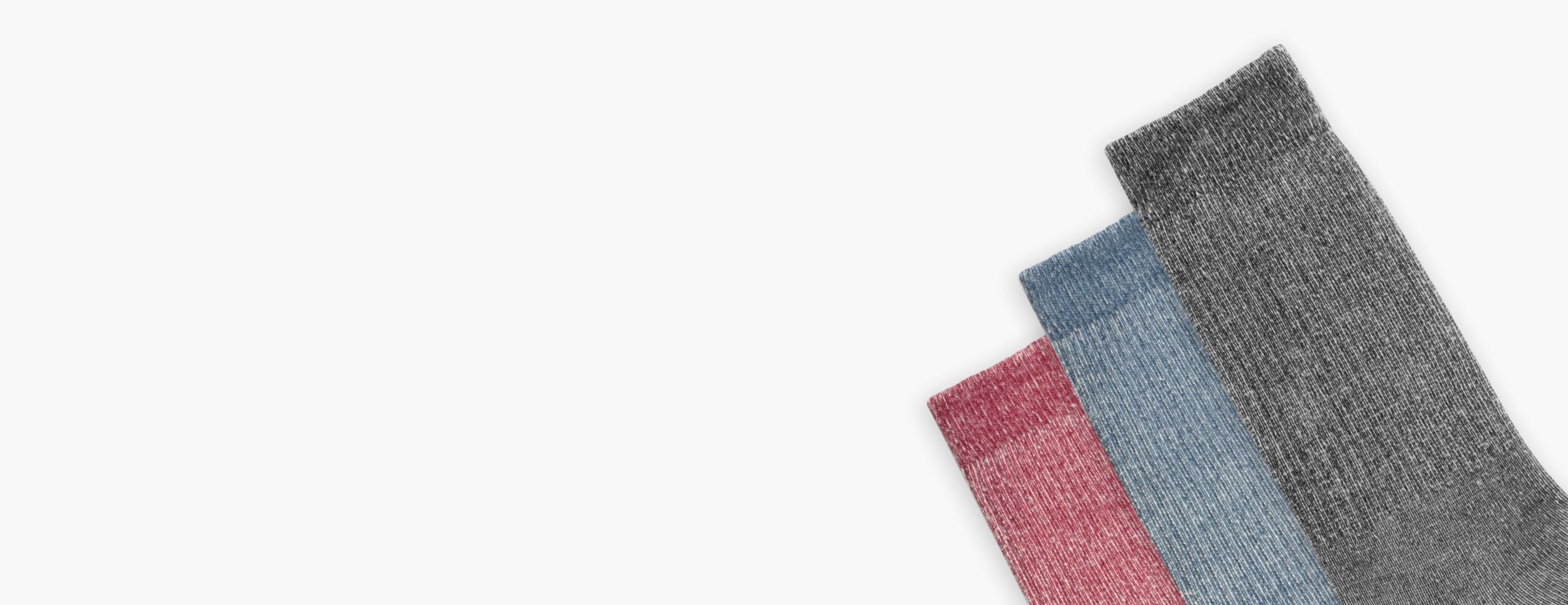 Hüttensocken aus Wolle