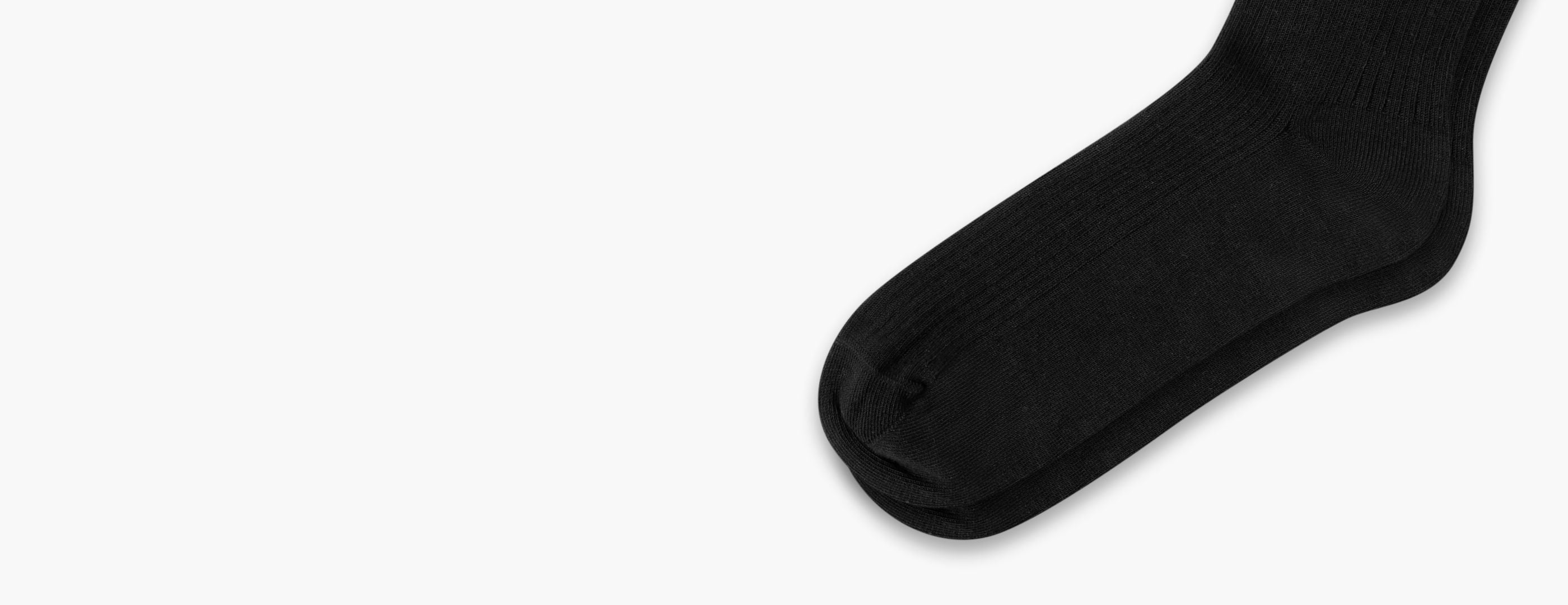 Die Ruffle Rib Quarter Socke