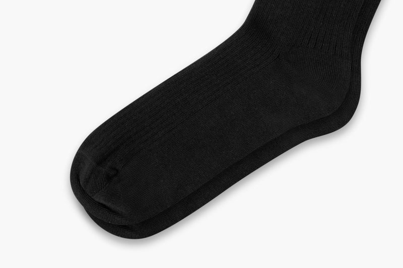 Die Ruffle Rib Quarter Socke