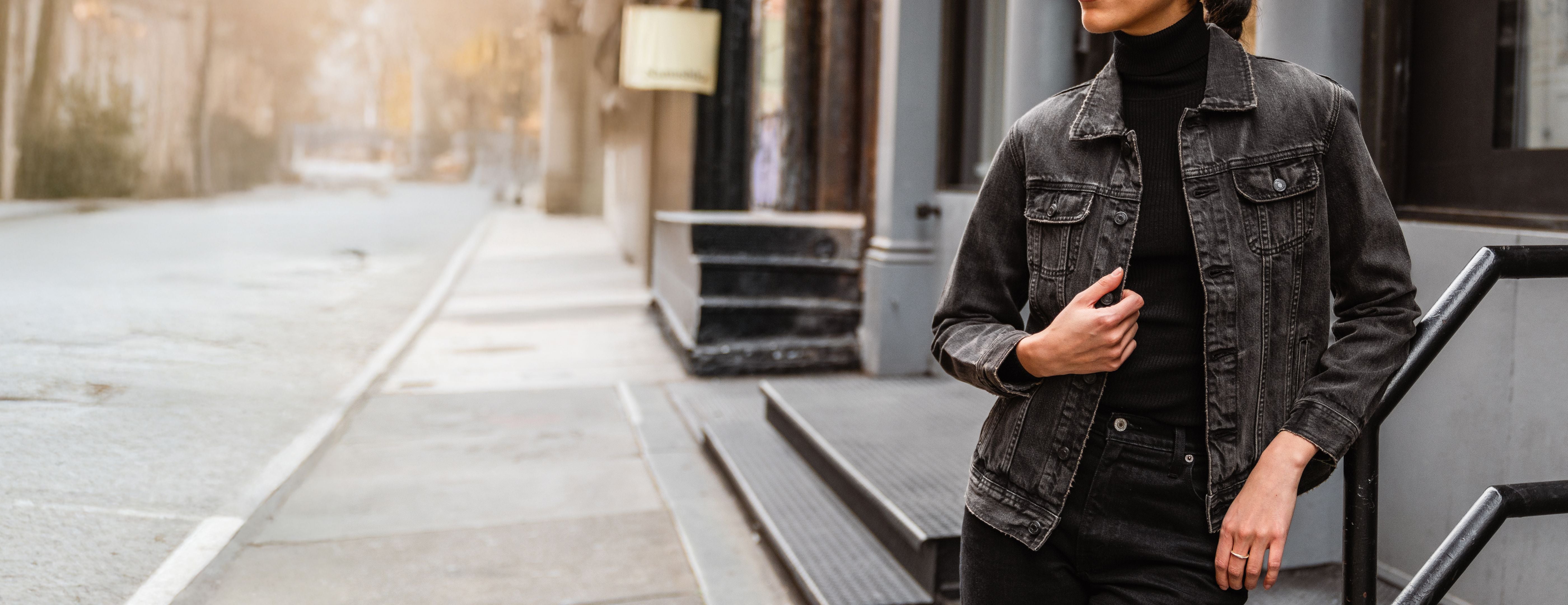 Trucker-Jeansjacke