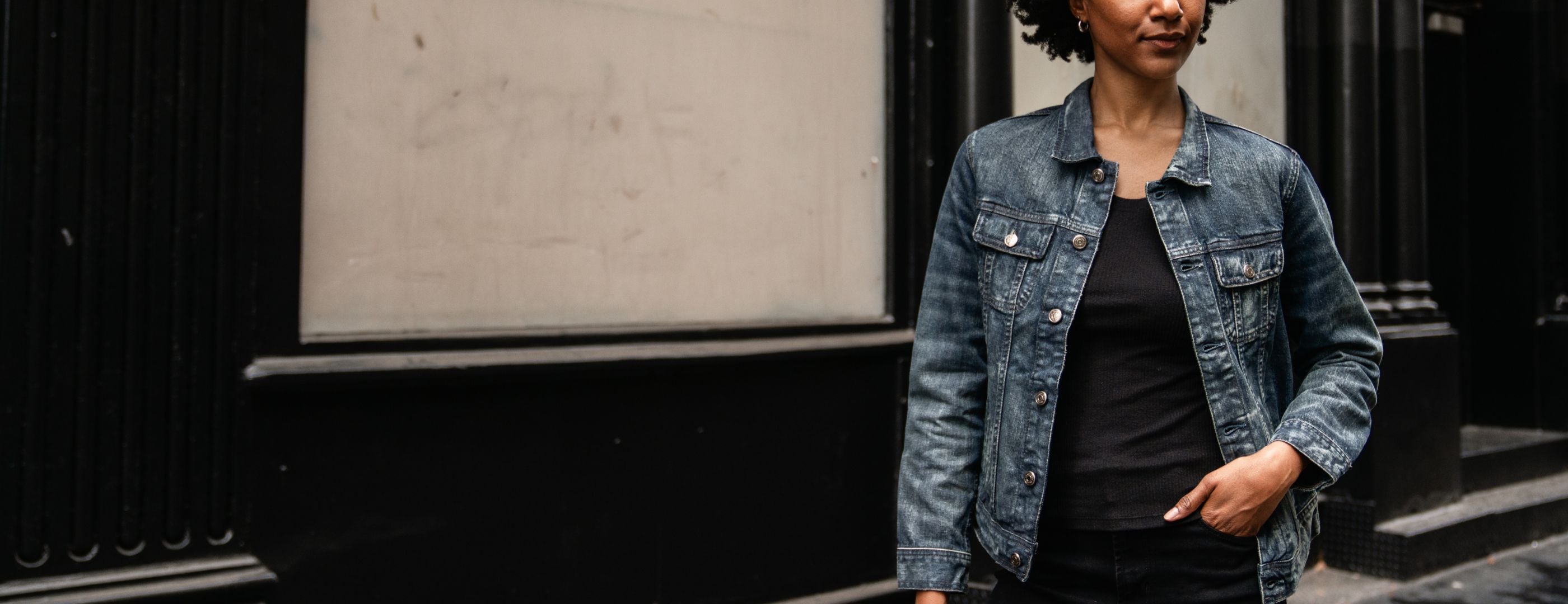 Trucker-Jeansjacke