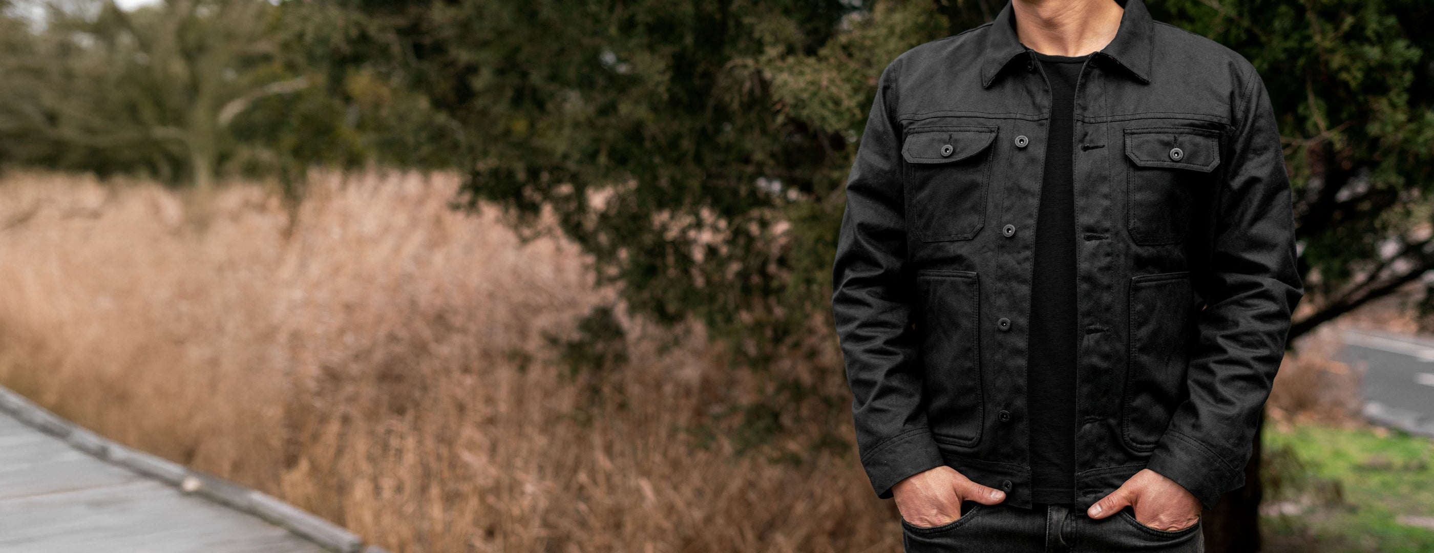 Waxed Trucker Jacket